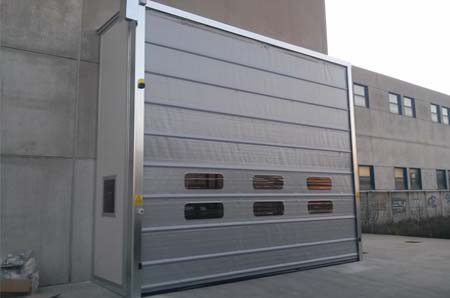 Hızlı PVC Kapı | Hızlı Branda Kapı Yükleme Rampa - Yükleme Körük